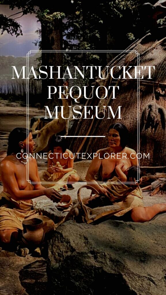 Pinterest image of Mashantucket pequot museum.