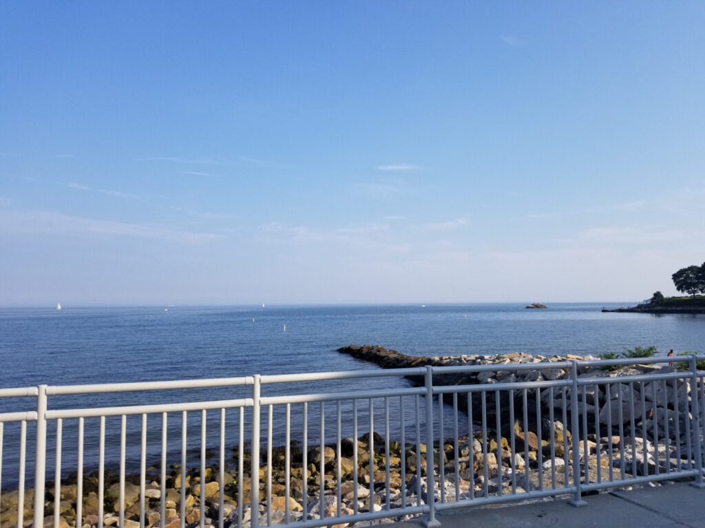 image of niantic, where you can go fishing Connecticut shoreline, one of the connecticut family vacation spots.