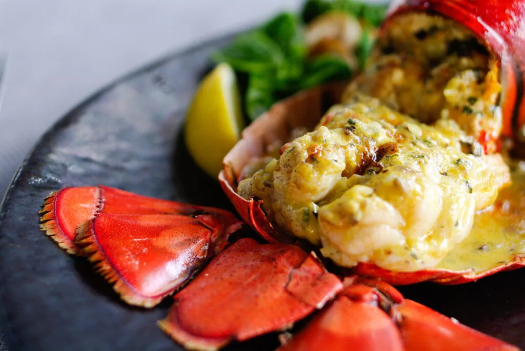 image of stuffed lobster.