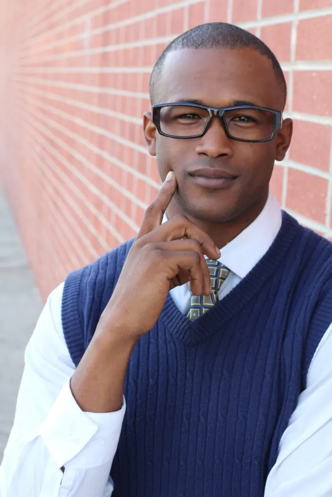 image of preppy man from connecticut.