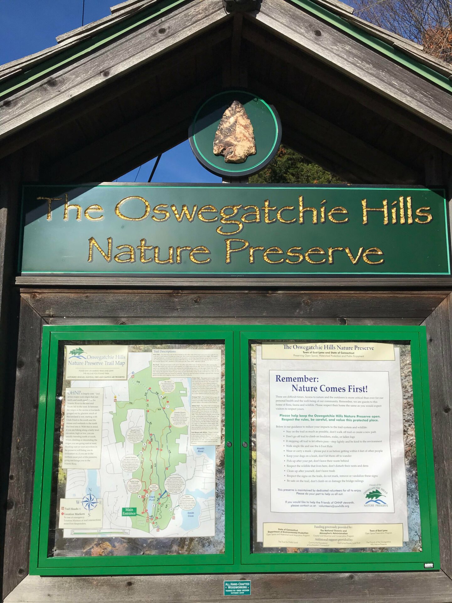 Hiking in East Lyme, CT - Oswegatchie Hills Nature Preserve - The ...