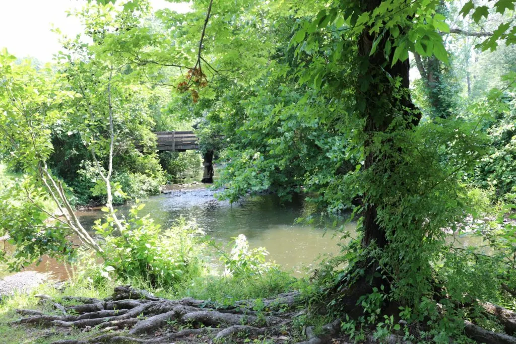 Image of bridge at wadsworth state park in middletown ct.