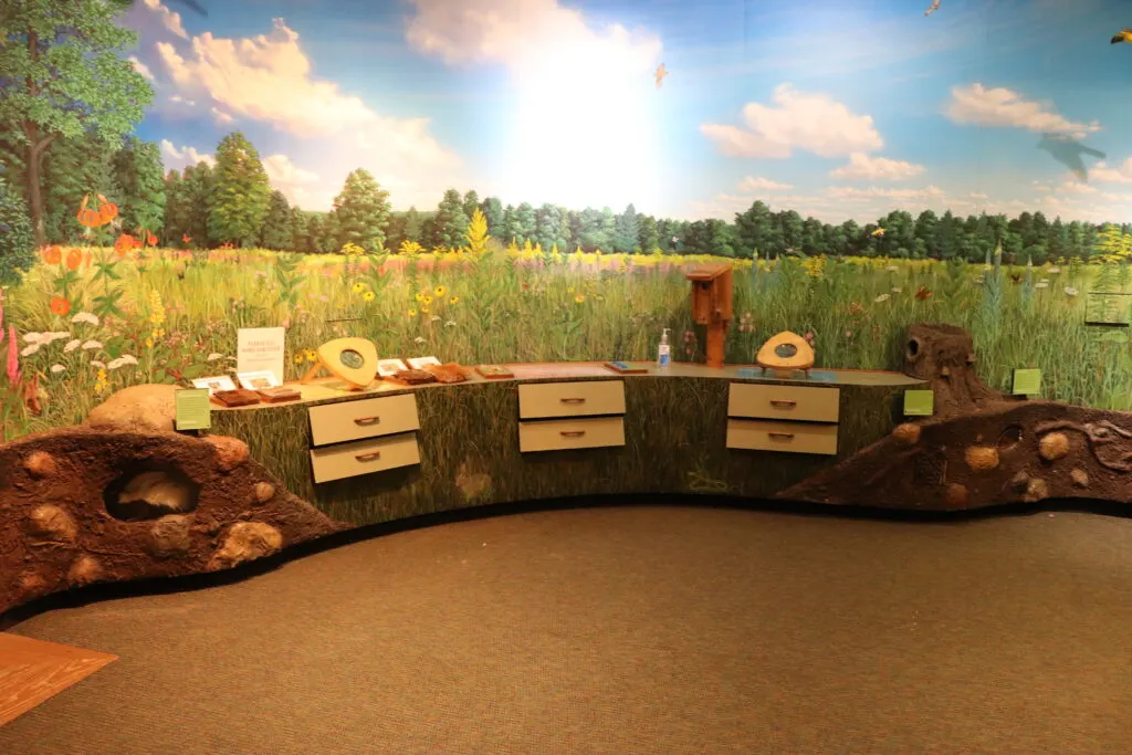 image of denison pequotsepos nature center.