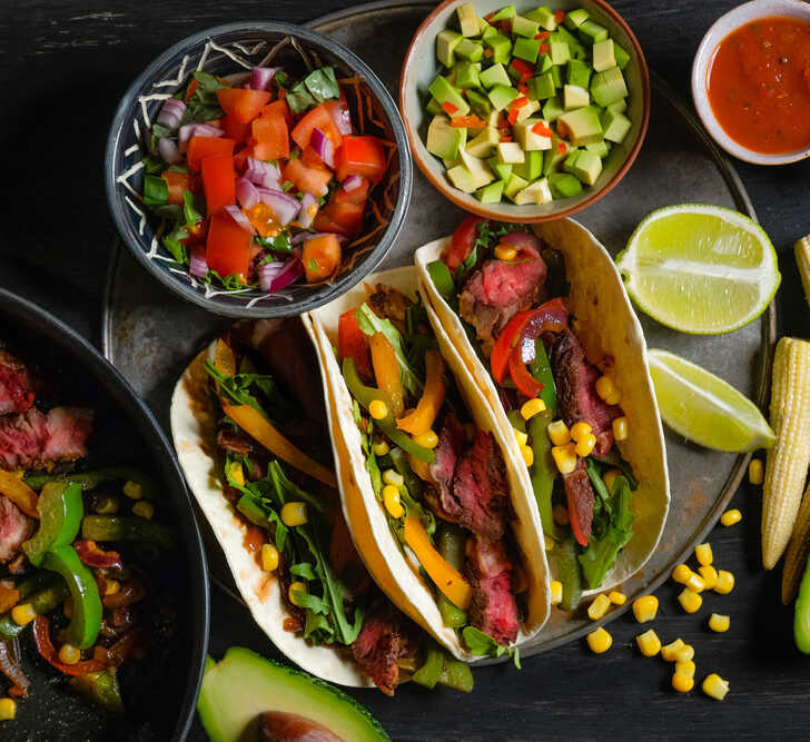 image of tacos that are served at mexican restaurants in CT.